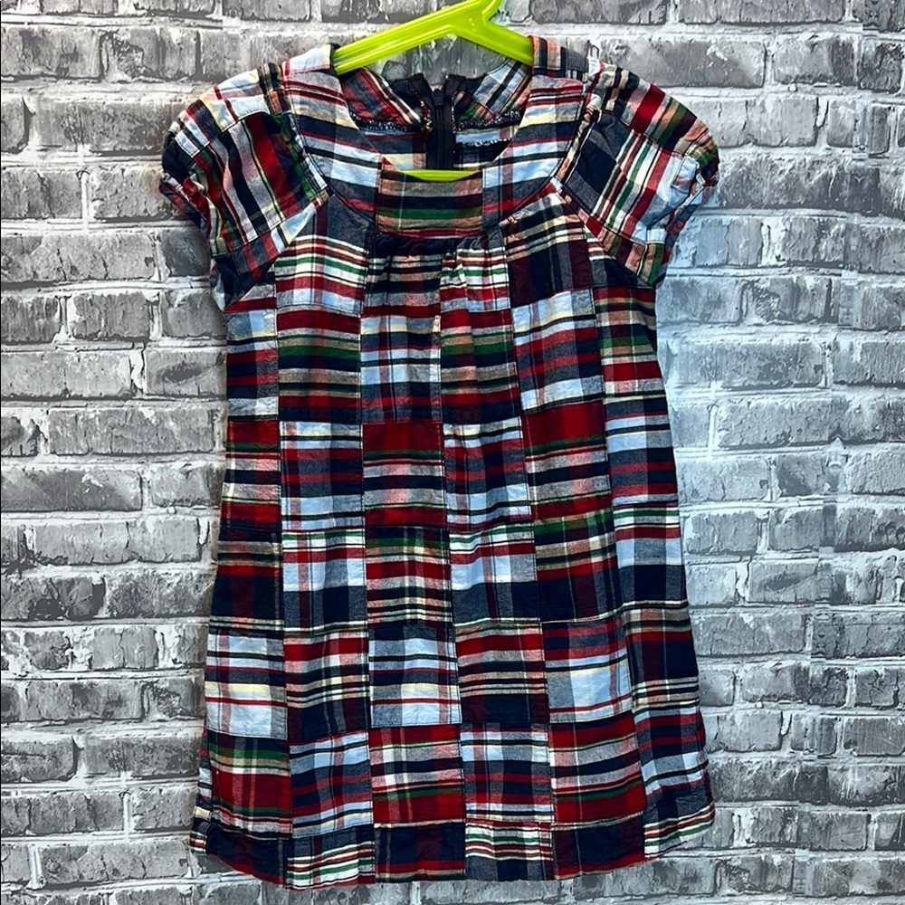 Kelly's Kids Plaid Kids Dress